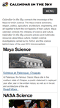 Mobile Screenshot of calendarinthesky.org